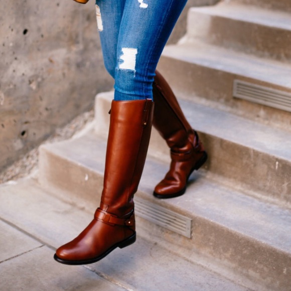 tory burch colton riding boot